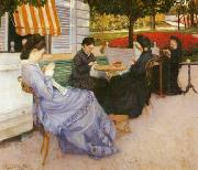 Gustave Caillebotte Portraits a la campagne oil painting